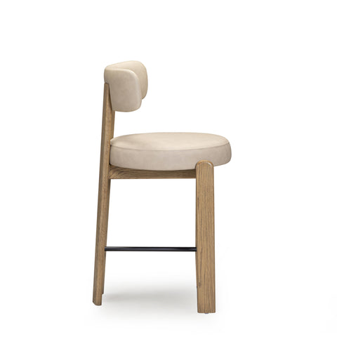 Lucienne Provence Performance Vegan Leather Counter Stool - image 4