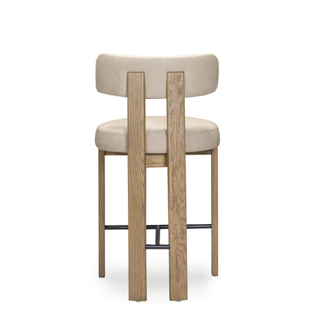 Lucienne Provence Performance Vegan Leather Counter Stool - image 5