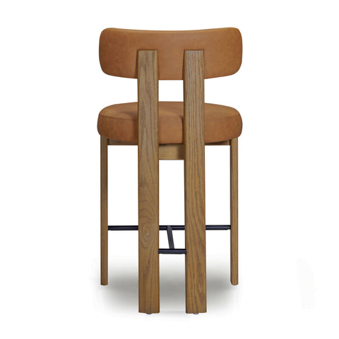 Lucienne Provence Performance Vegan Leather Counter Stool - image 5