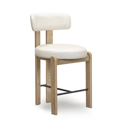 Lucienne Provence Performance Vegan Leather Counter Stool - image 3