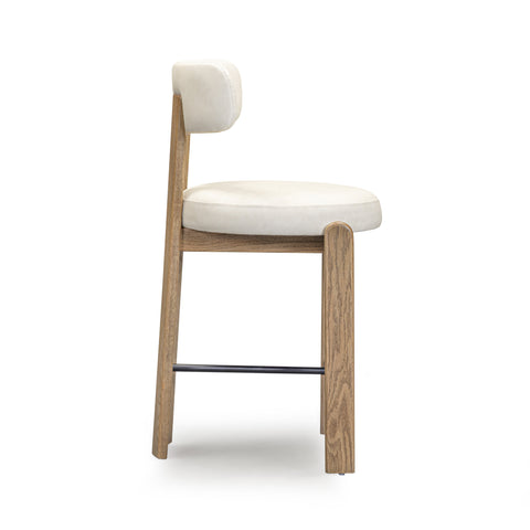 Lucienne Provence Performance Vegan Leather Counter Stool - image 5