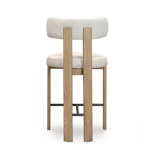 Lucienne Provence Performance Vegan Leather Counter Stool - image 6