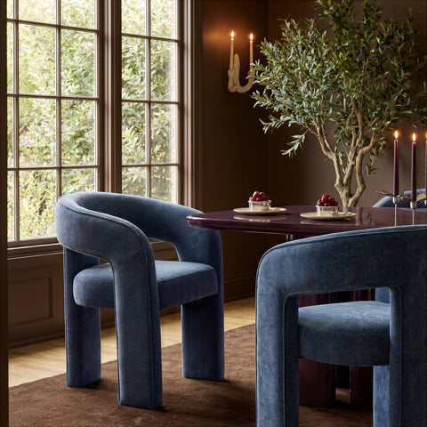 Alessia Navarre Performance Chenille Dining Chair - image 2