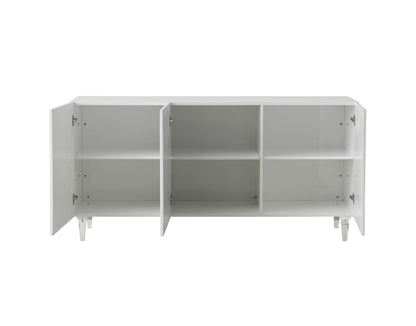 Montauk White Lacquer Buffet