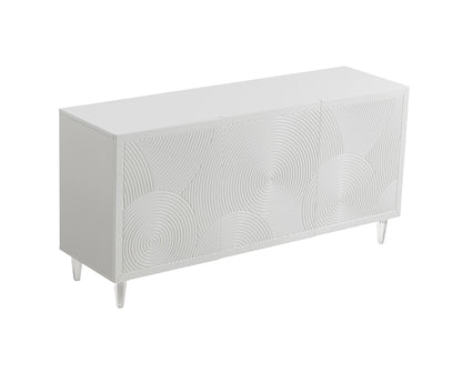 Montauk White Lacquer Buffet