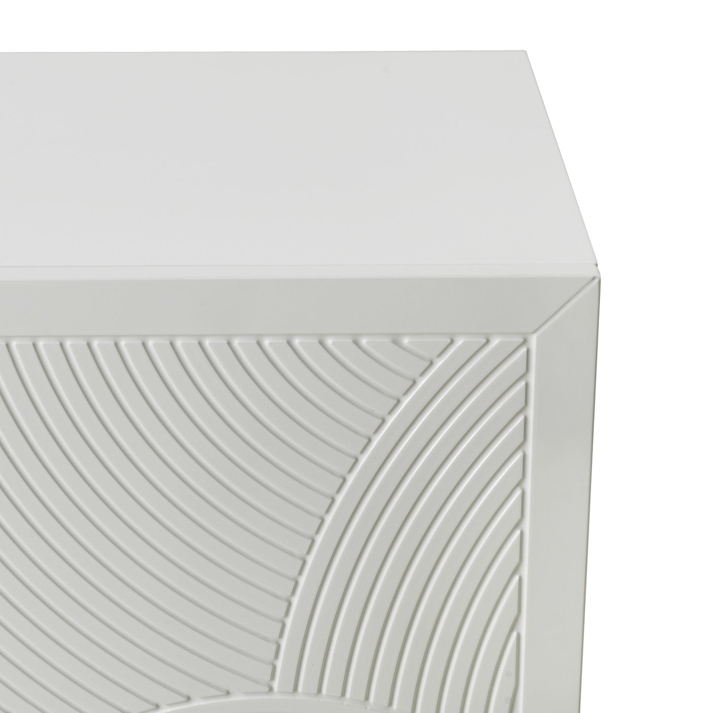 montauk white lacquer buffet