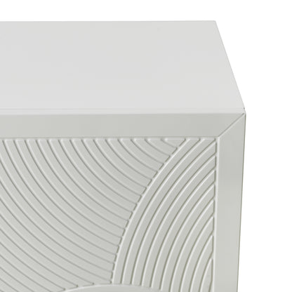 Montauk White Lacquer Buffet