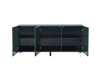 Montauk Green Lacquer Buffet