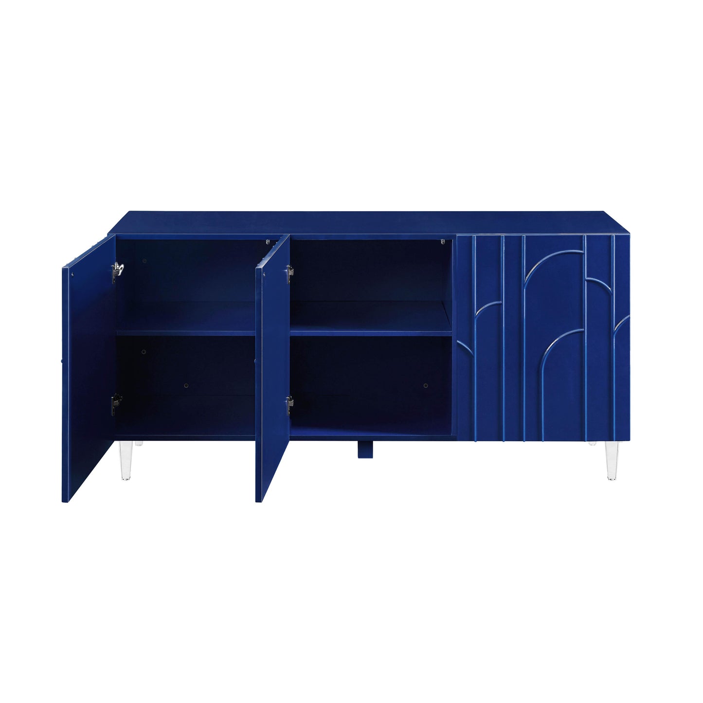 amalfi blue lacquer buffet