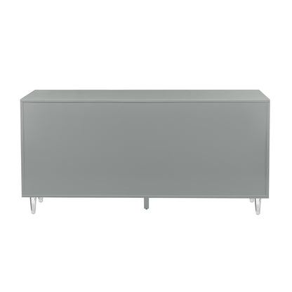 Amalfi Grey Lacquer Buffet