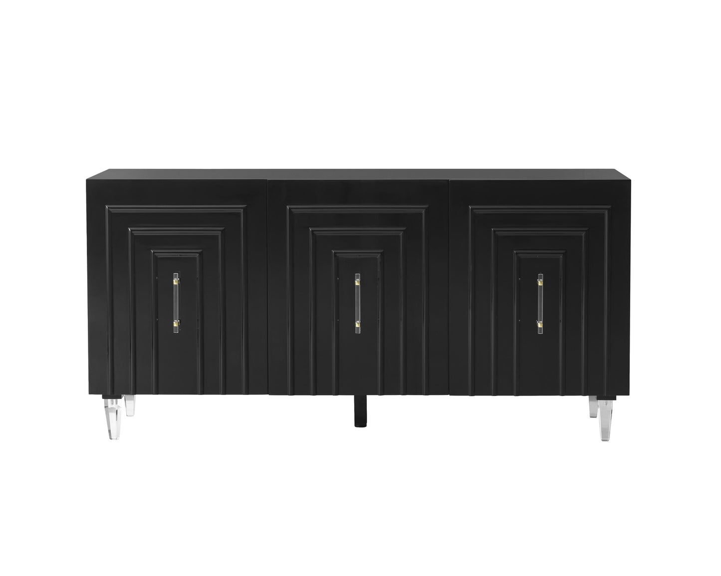 roanoke black lacquer buffet