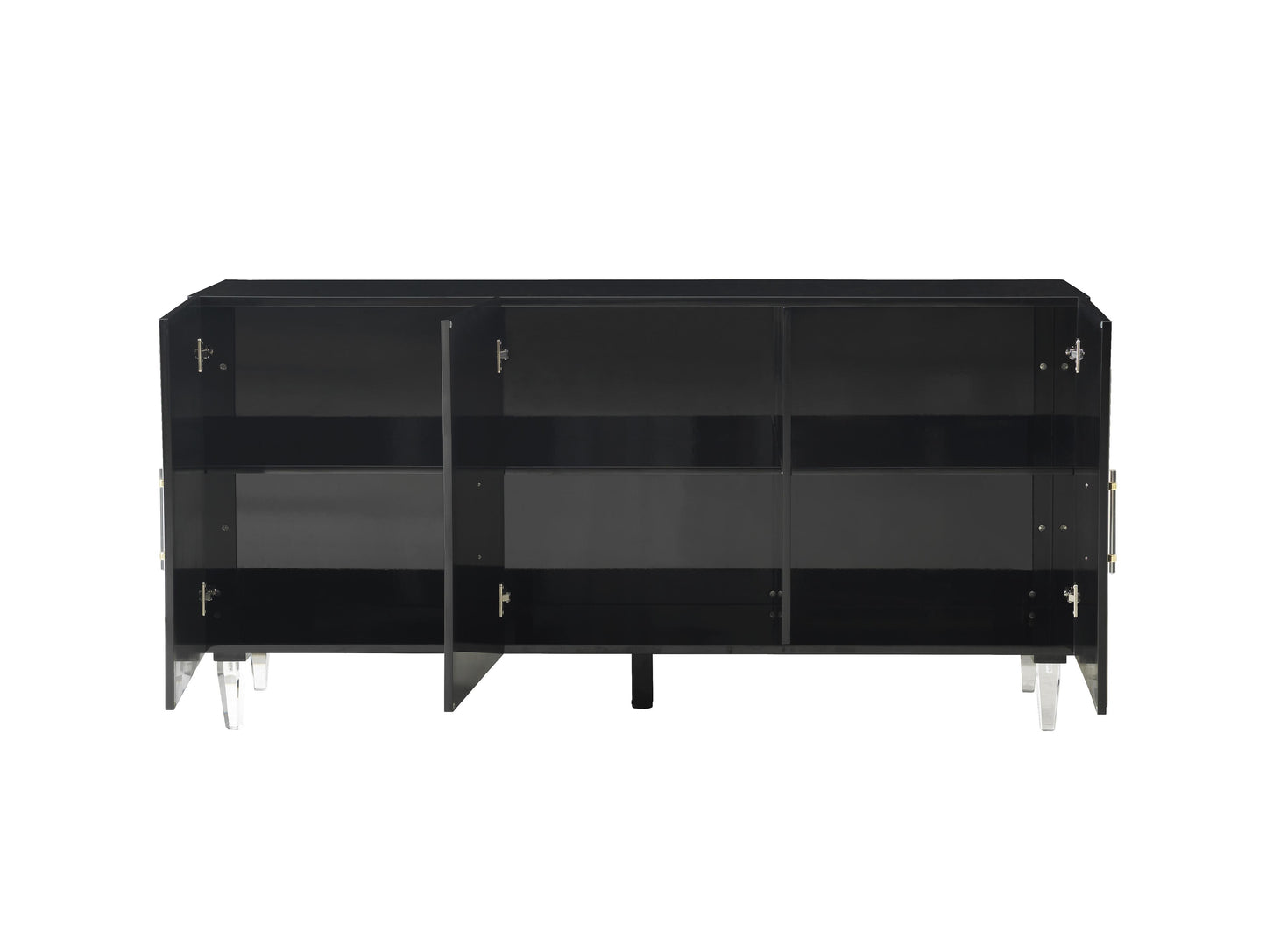 roanoke black lacquer buffet