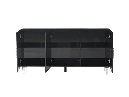 Roanoke Black Lacquer Buffet