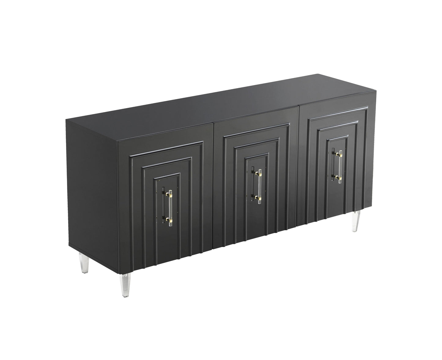 roanoke black lacquer buffet