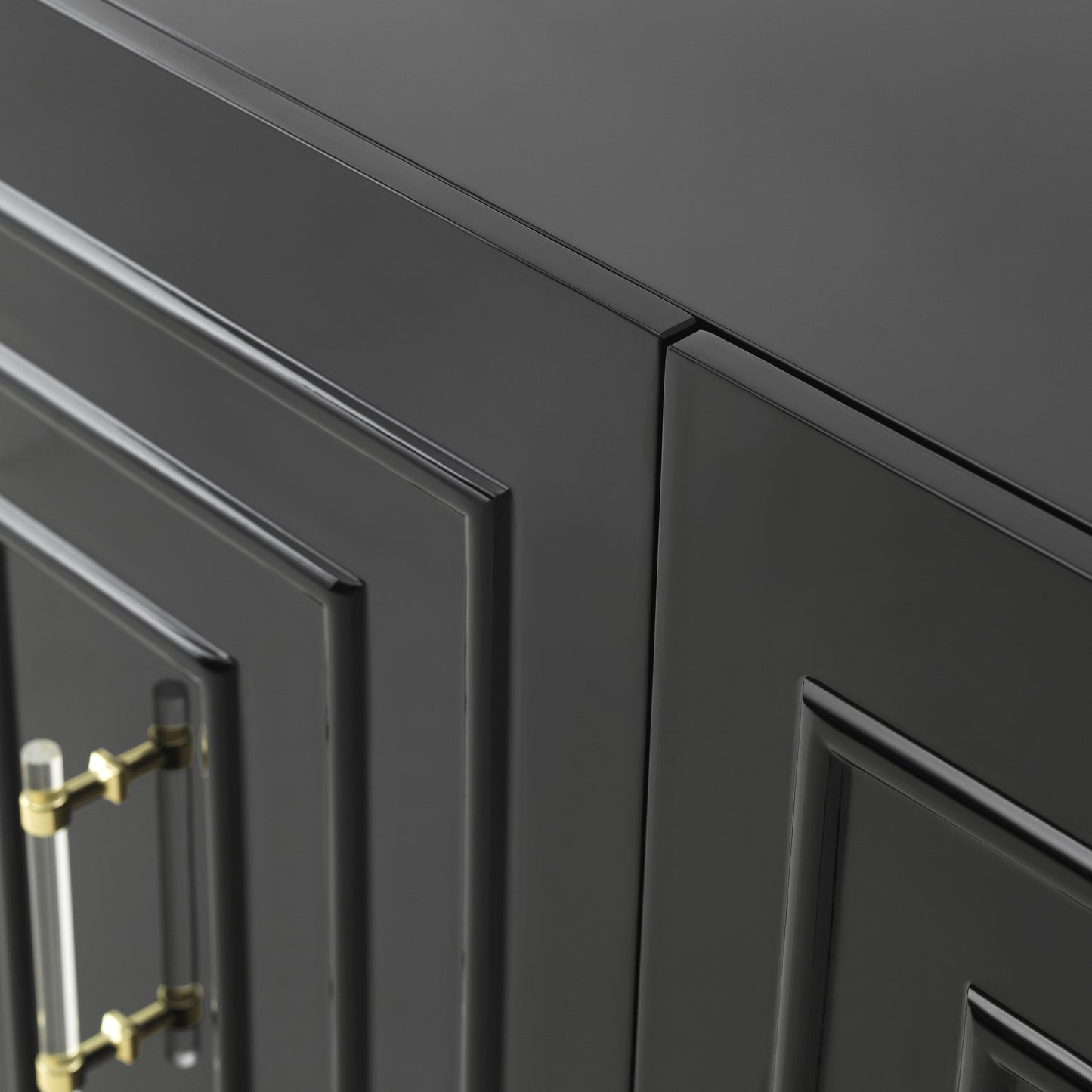 roanoke black lacquer buffet