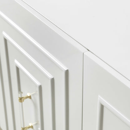 Roanoke White Lacquer Buffet