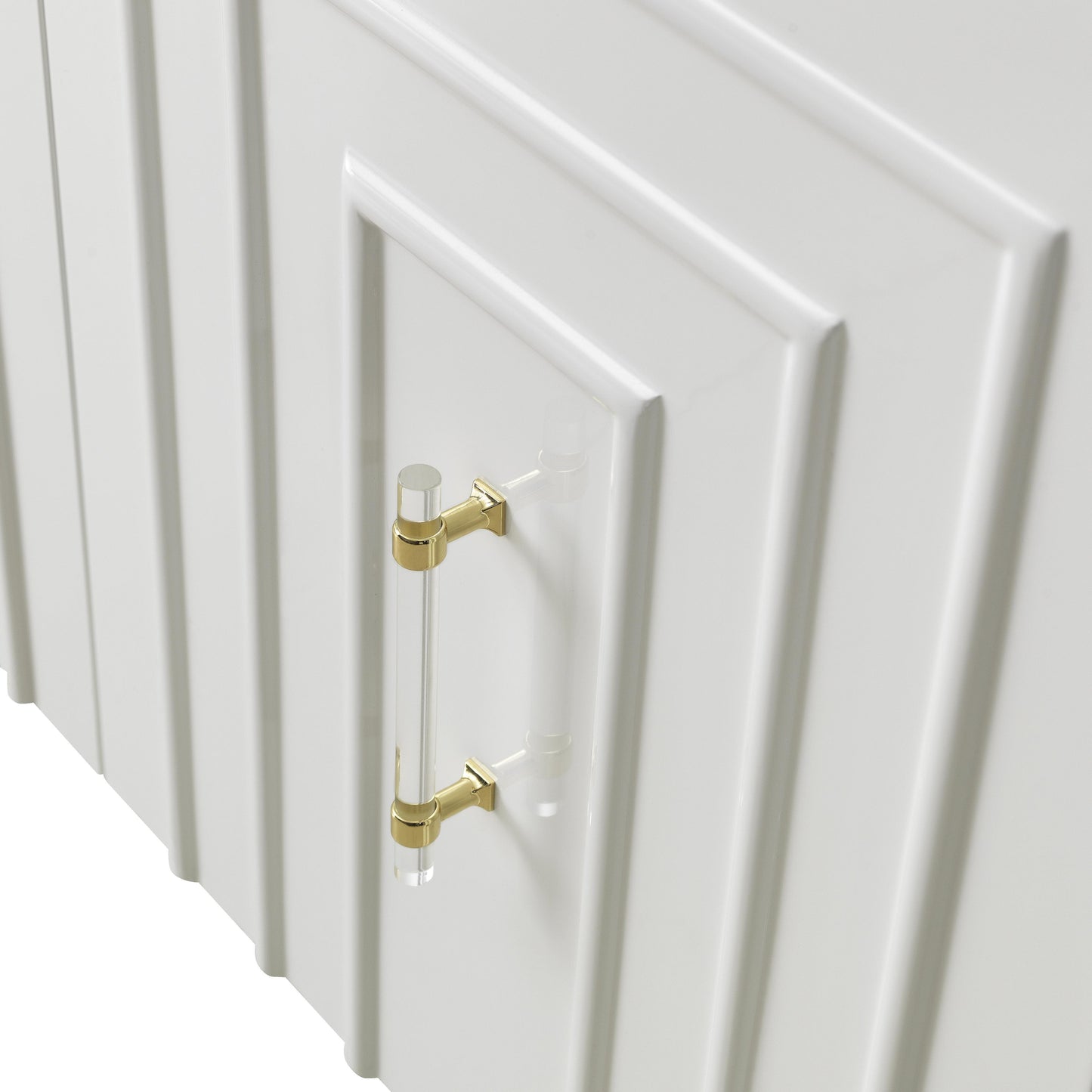 roanoke white lacquer buffet