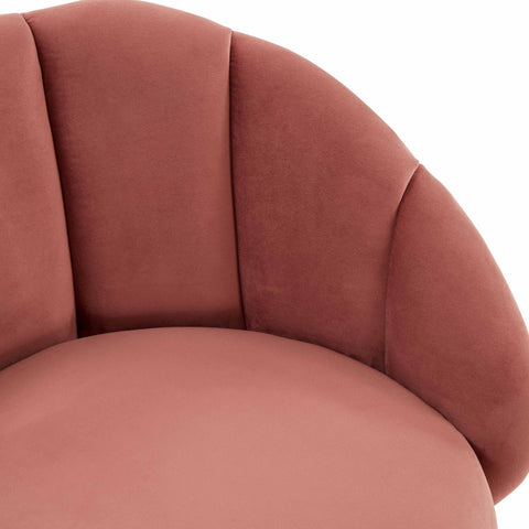 Madrid Salmon Swivel Bar Stool
