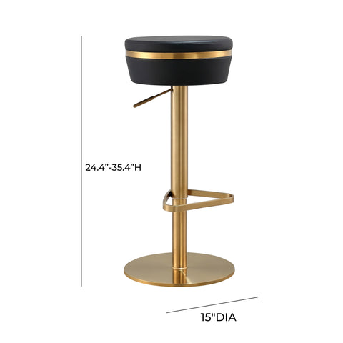 Rosalie Bellamy Performance Vegan Leather Adjustable Stool - image 9