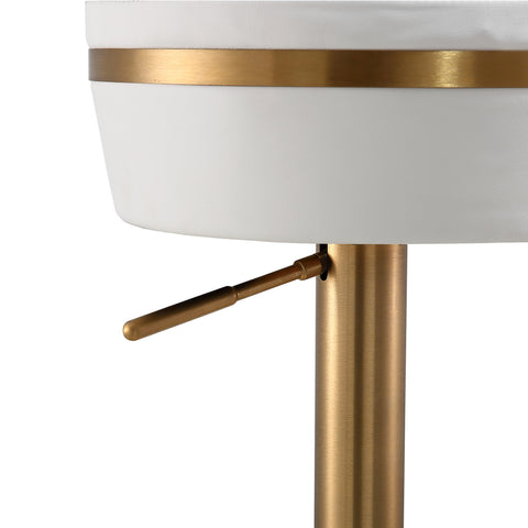 Rosalie Bellamy Performance Vegan Leather Adjustable Stool - image 7