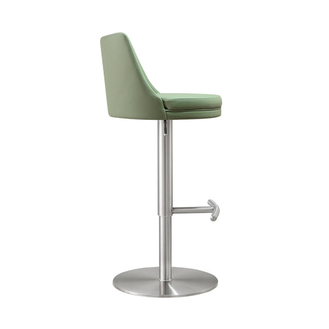 Ines Savoy Performance Vegan Leather Adjustable Stool - image 5