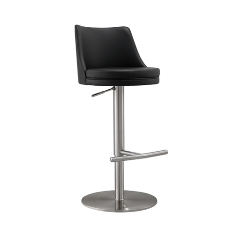 Ines Savoy Performance Vegan Leather Adjustable Stool - image 1