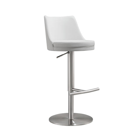 Ines Savoy Performance Vegan Leather Adjustable Stool - image 1