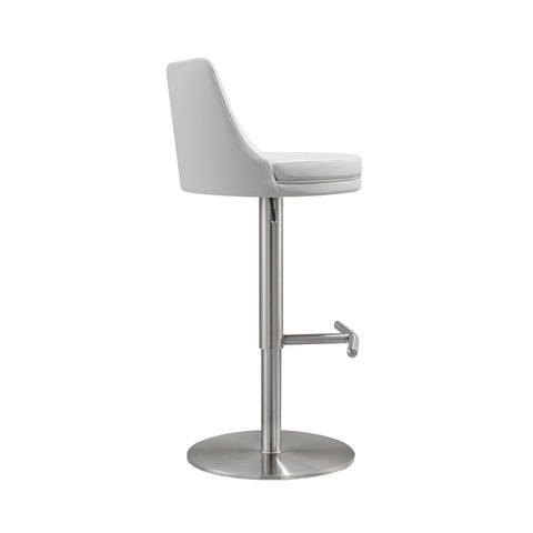 Ines Savoy Performance Vegan Leather Adjustable Stool - image 5