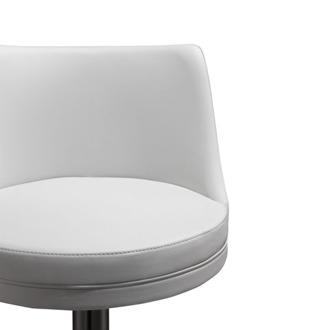 Ines Savoy Performance Vegan Leather Adjustable Stool - image 7
