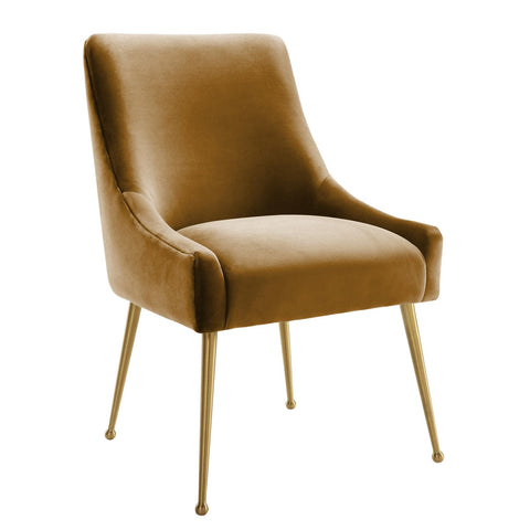Solene Beaumont Performance Velvet Dining Chair - image 1