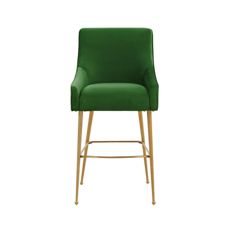 Solene Beaumont Performance Velvet Stool - image 3