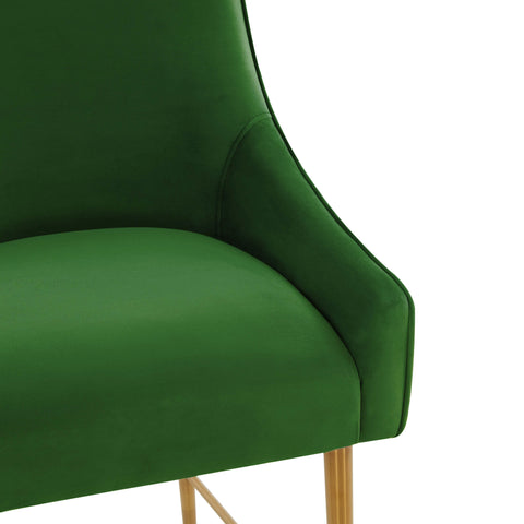 Solene Beaumont Performance Velvet Stool - image 5