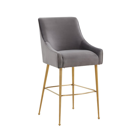 Solene Beaumont Performance Velvet Stool - image 1