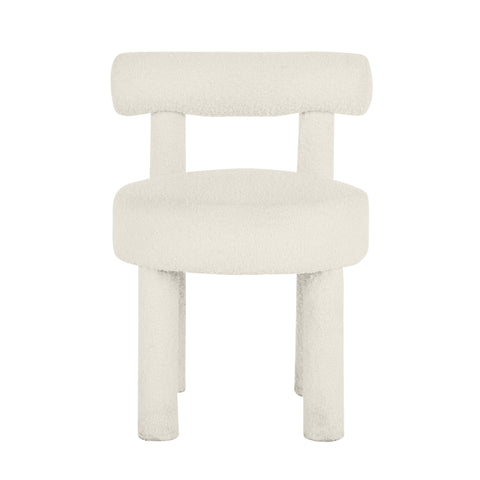 Odette Castaigne Cream Performance Boucle Dining Chair - image 3
