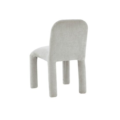 Hadley Light Grey Chenille Dining Chair