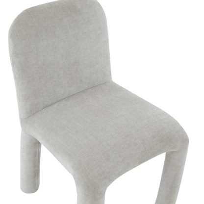 Hadley Light Grey Chenille Dining Chair