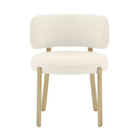 Emerge Cream Boucle Dining Chair