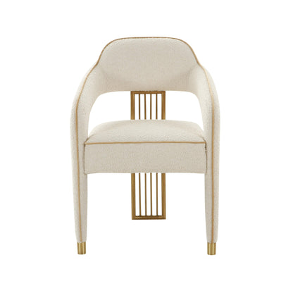 Christine Cream Boucle Dining Chair