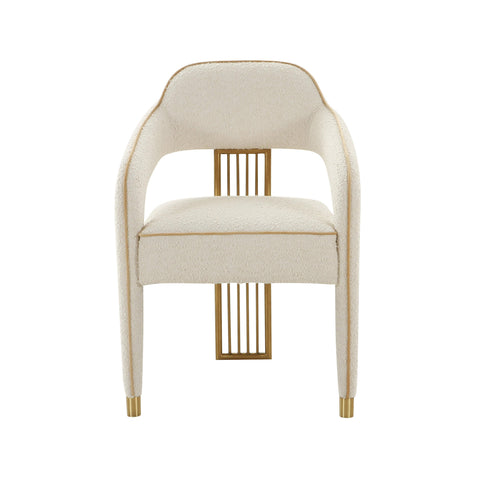 Christine Cream Boucle Dining Chair