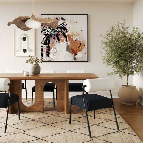 Aurelia Sorrento 92" Walnut Rectangular Dining Table - image 2
