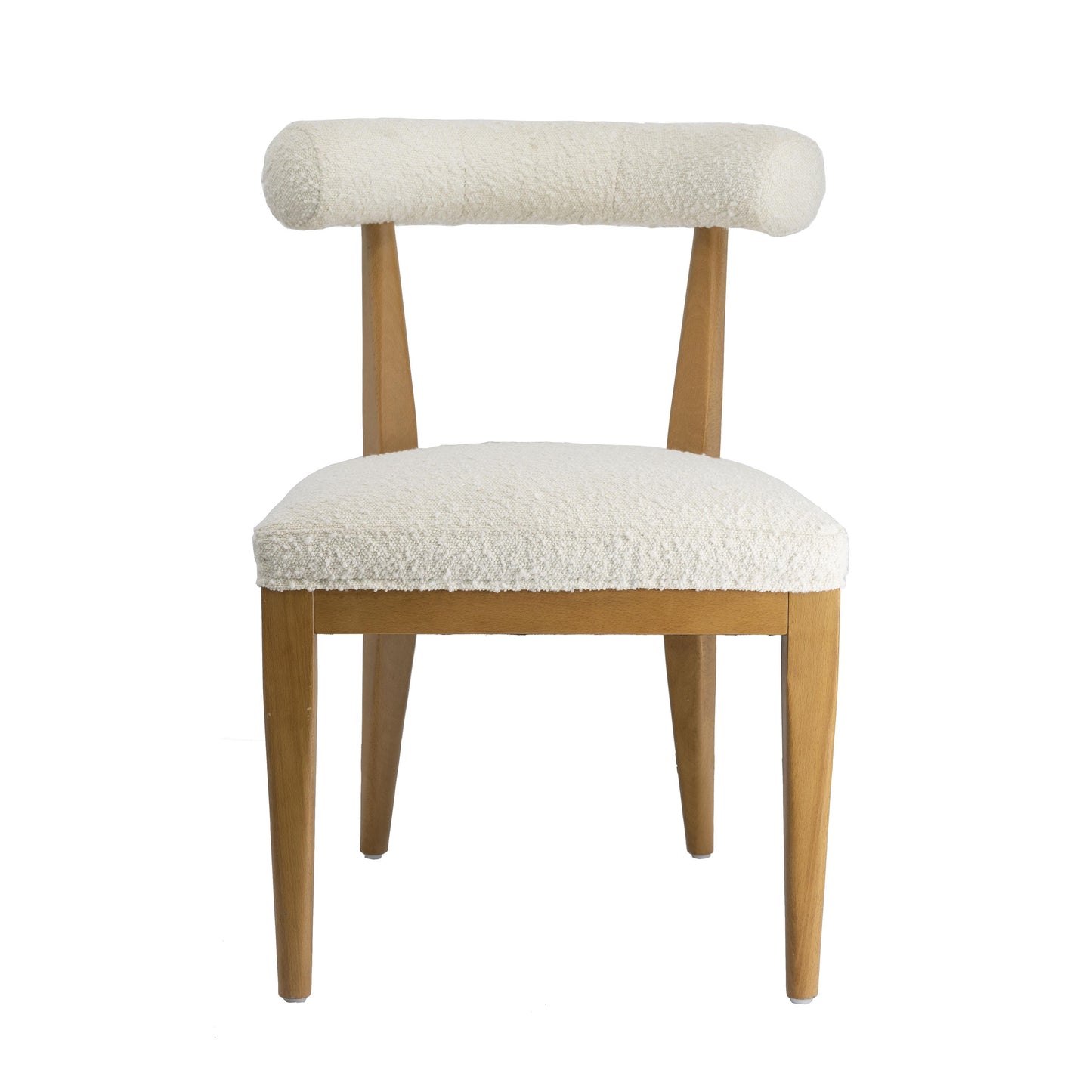 reese cream boucle dining chair