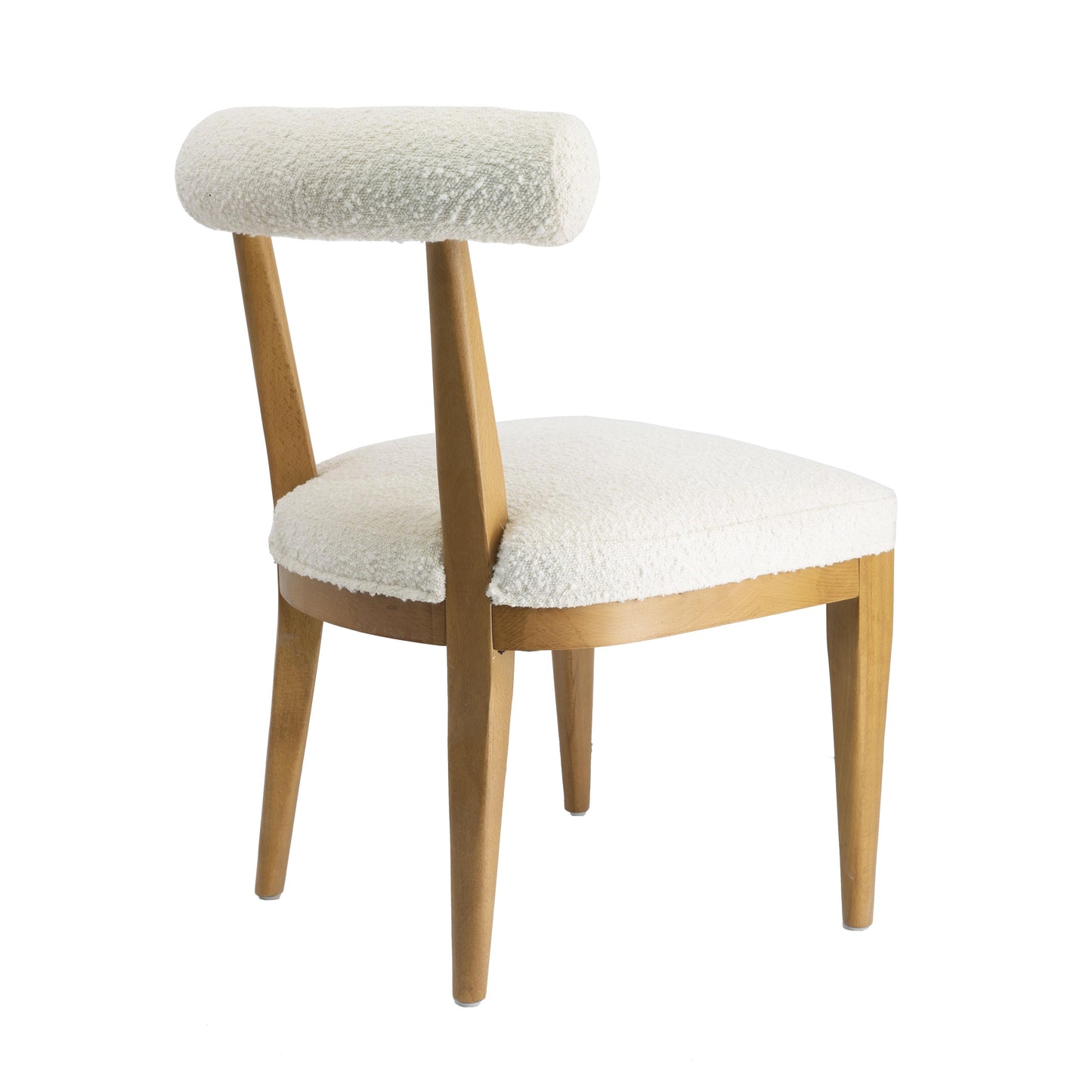 reese cream boucle dining chair