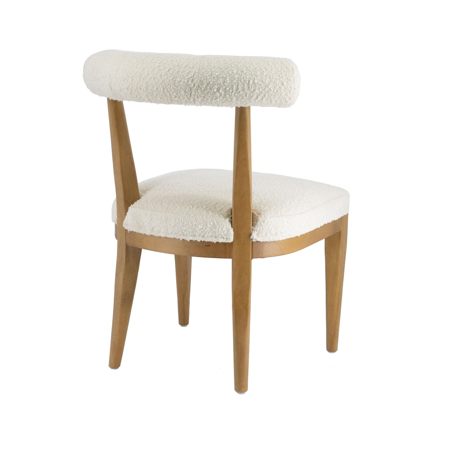 reese cream boucle dining chair