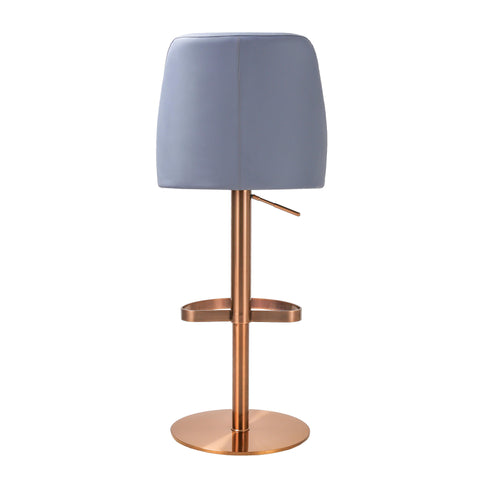 Hump Lavender Mist and Rose Gold Adjustable Swivel Stool