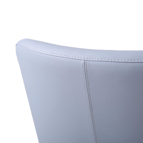 Hump Lavender Mist and Rose Gold Adjustable Swivel Stool