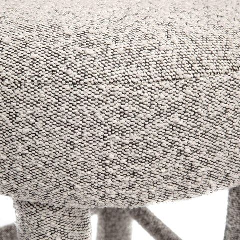 Odette Castaigne Black &amp; White Performance Boucle Counter Stool - image 5