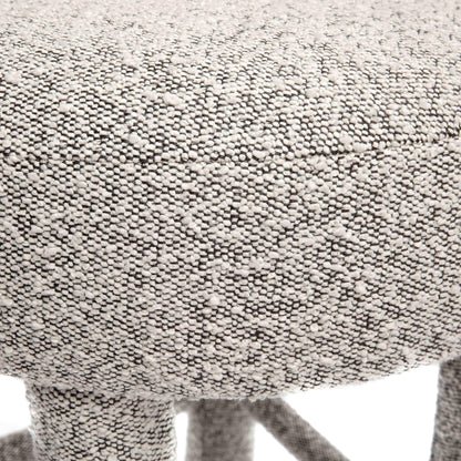 Austin Black & White Performance Boucle Counter Stool