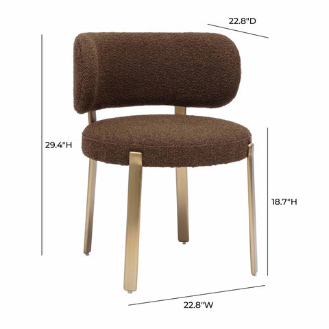 Aurelia Navarre Performance Boucle Dining Chair - image 8