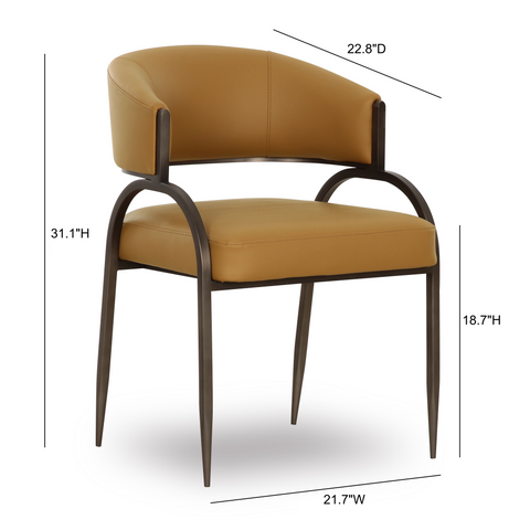Rosalie Valois Performance Vegan Leather Dining Chair - image 6