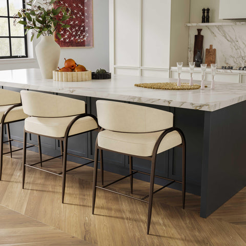 Rosalie Valois Performance Vegan Leather Counter Stool - image 2
